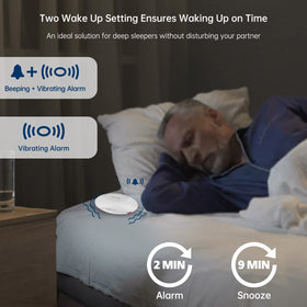 DreamSky device highlights five level vibration strength for personalized wake up