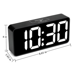 DreamSky jumbo 3-inch LED digits provide clear visibility on a 9-inch display