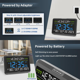 DreamSky alarm clock lets multiple reminders and adjustable volume.