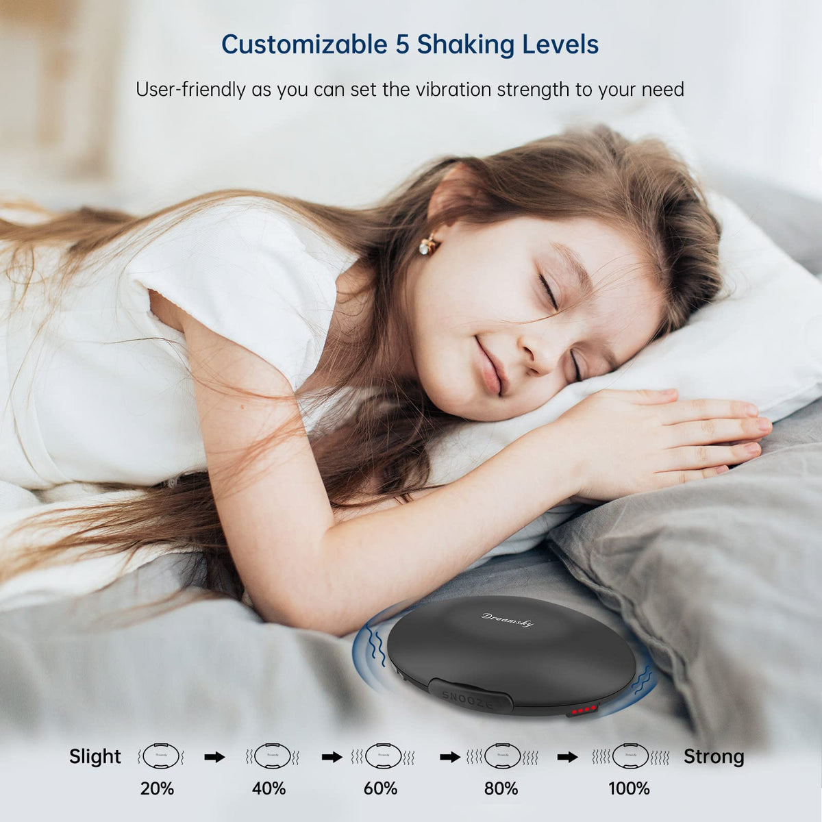 DreamSky rechargeable battery indicator ensures reliable daily use