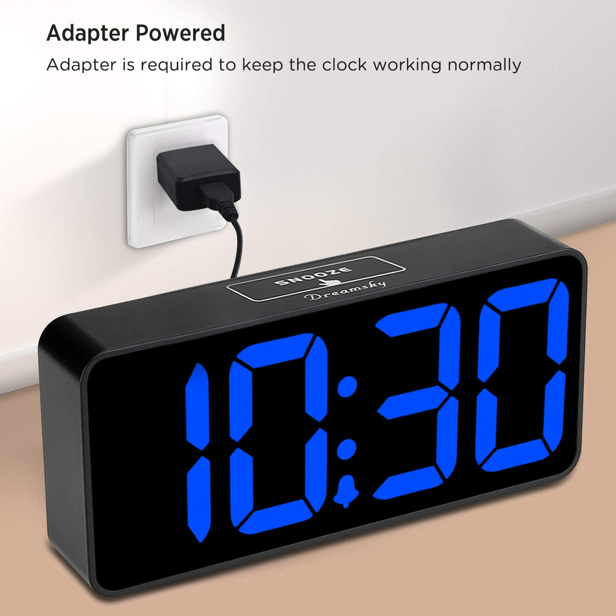 DreamSky dimmer control highlights adjustable brightness for comfortable day and night visibility