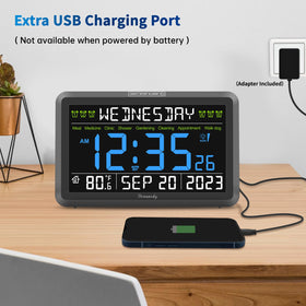 DreamSky clock offers programmable snooze durations for flexible mornings.