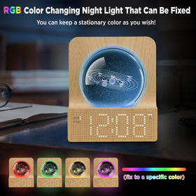DreamSky 3D solar system crystal ball adds decorative astronomy flair