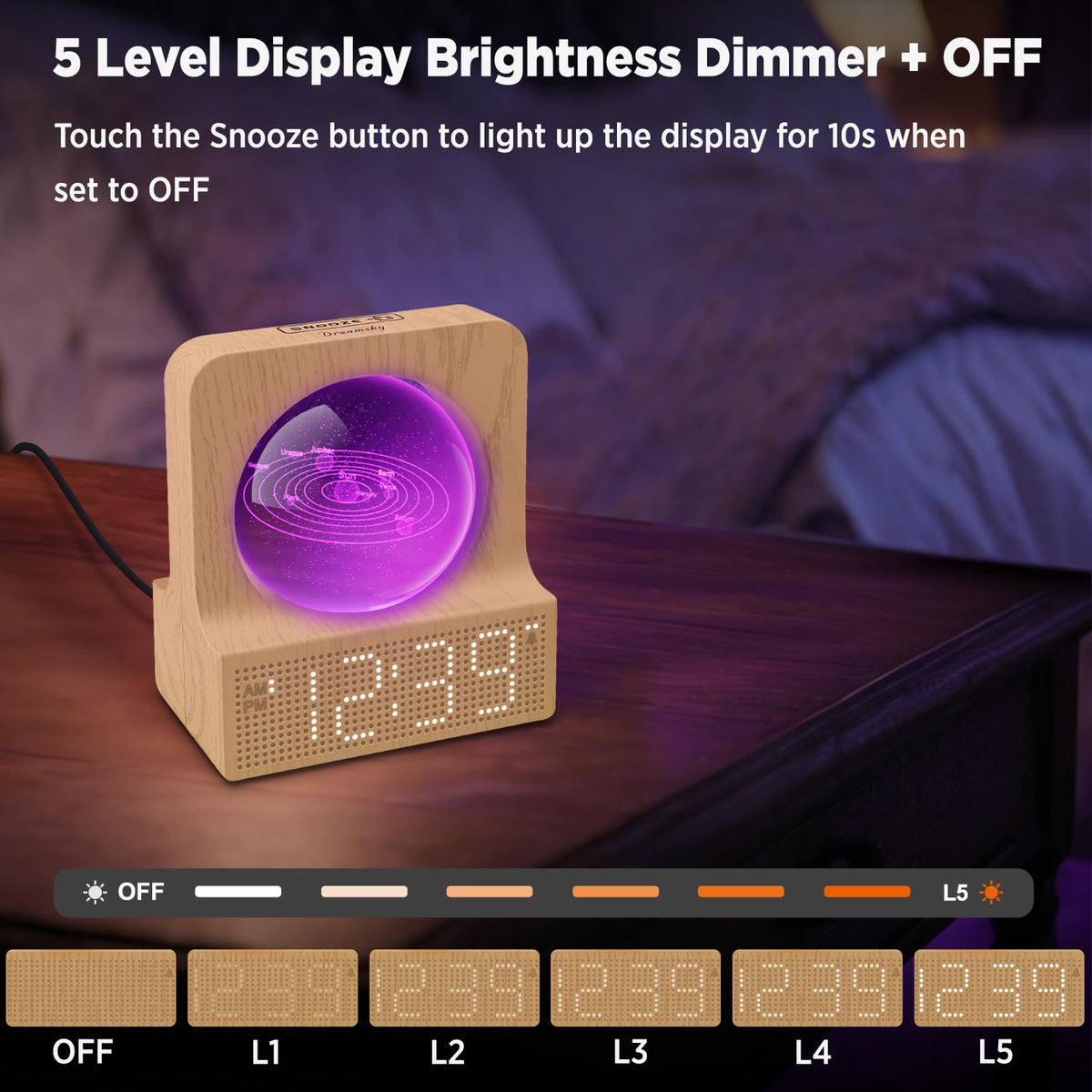 DreamSky loud alarm helps heavy sleepers wake up on time