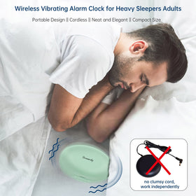 DreamSky under-pillow setup shows discreet vibration for deep sleepers.
