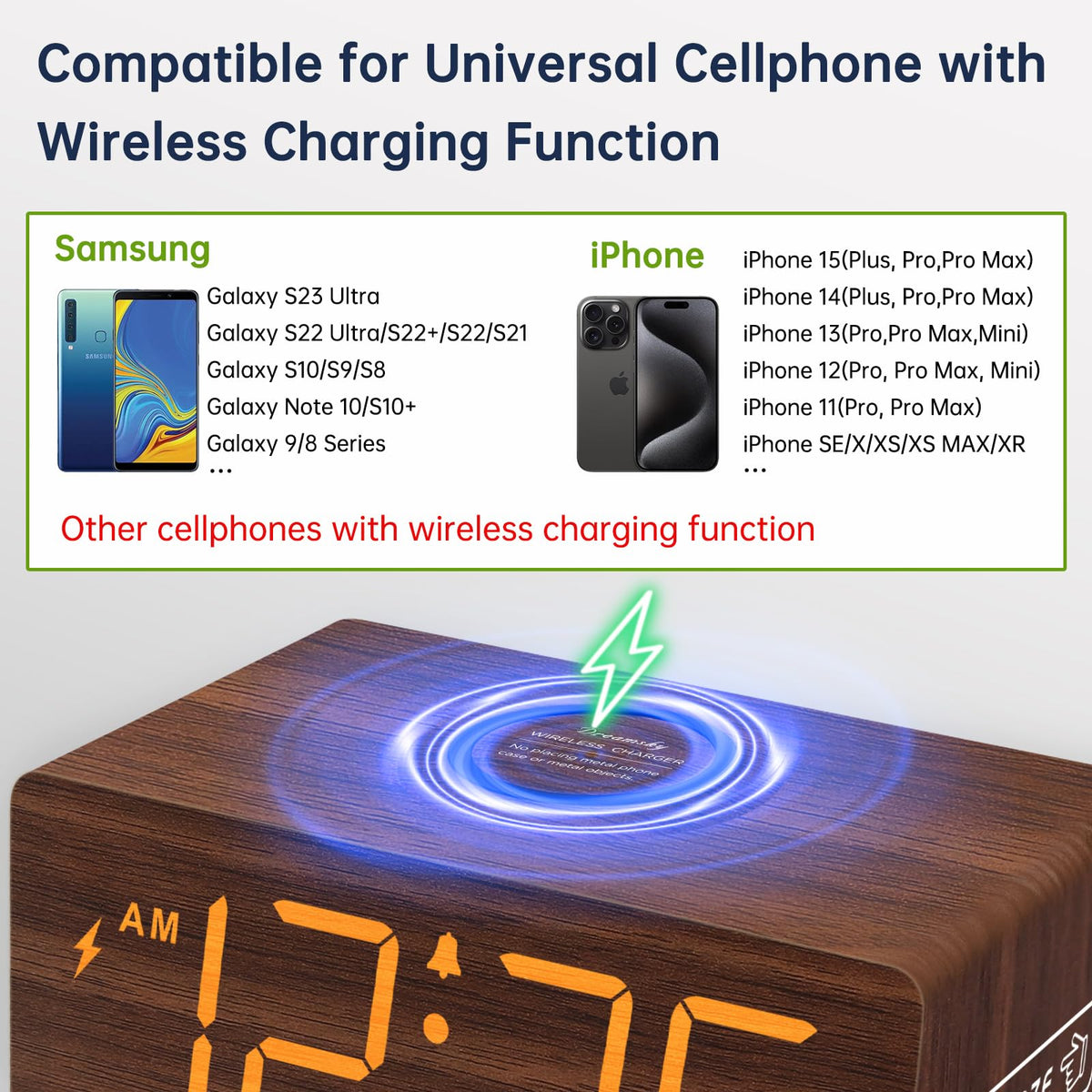 DreamSky USB port provides extra charging at the bedside.