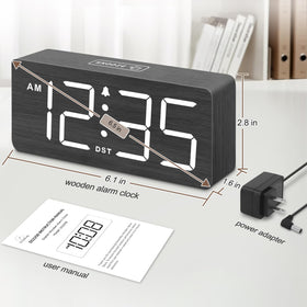 DreamSky clock back-up battery feature for alarm reliability