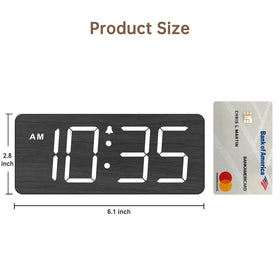 DreamSky wooden desk clock as decor and practical timekeeper