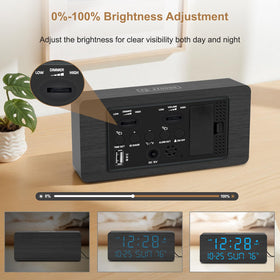 DreamSky alarm clock with auto DST for automatic time updates