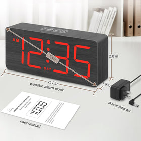DreamSky alarm backup keeps time and alarms during power outages.