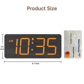 DreamSky gift-ready wooden alarm clock makes a thoughtful housewarming or birthday present.