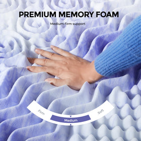 Dreamsmith 3-inch thick topper helps extend your mattress lifespan.