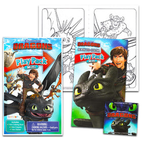 DreamWorks HTTYD play packs coloring pages for creative kid-friendly entertainment.