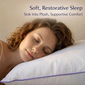 Drevia King Size Pillow structured support highlights balanced alignment for sleep
