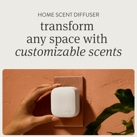 Drift Home Diffuser Grove label close-up highlights clean ingredients and pet-safe design.