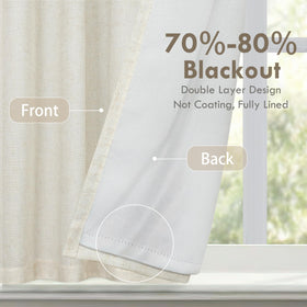 DriftAway balloon roman shade shows elegant fabric and light control