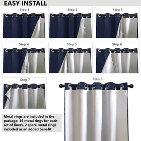Thermal insulation visual showing reduced heat transfer on warm and cool days.