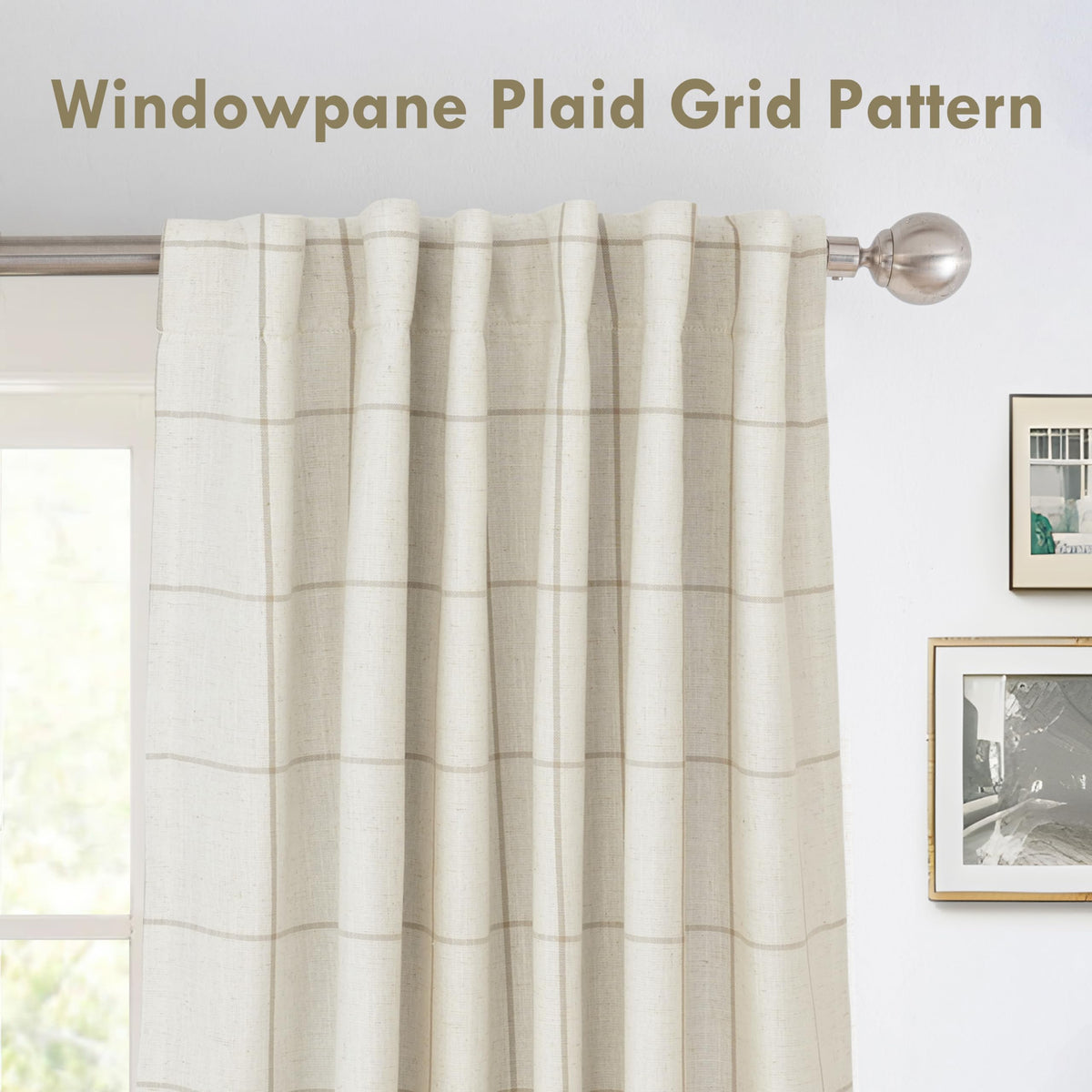 DriftAway nursery curtains with soft linen-blend diffuse light for a cozy room