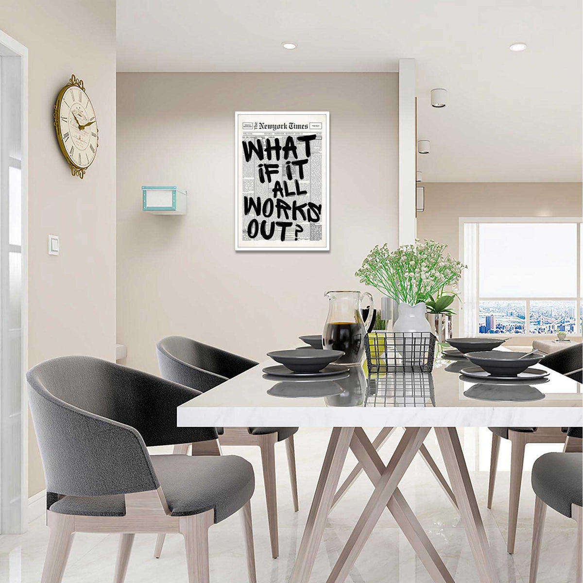 Drimiler gift-ready poster makes a thoughtful present for friends and family.