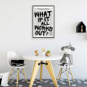 Drimiler framed 8x12 poster for easy setup and lasting vibrancy.