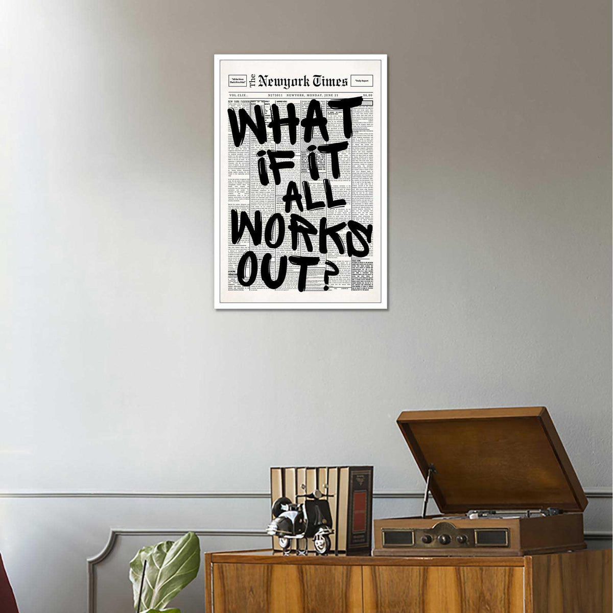 Drimiler positive quote artwork creates calm focus in study nooks.