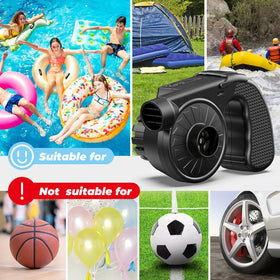 Lightweight, portable Dr.meter pump ideal for travel and outdoor fun
