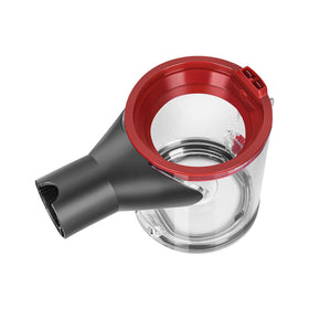 Compatibility badge confirming Dyson V7 and V8 fit for DrRobor bin
