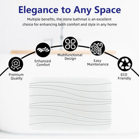Drvykkn mat pictured poolside emphasizes stylish, durable design for outdoor or indoor spaces.