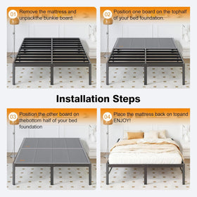 Drwwi Bunkie Board King 10mm folds compactly for easy storage.