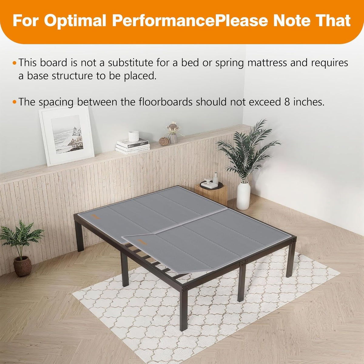 Drwwi Bunkie Board King 10mm offers a low-profile setup and quick assembly.