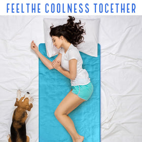 Drydiet cooling pad easy-clean with mild soap and water.