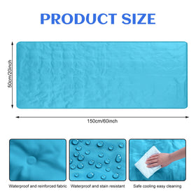 Drydiet cooling pad surface closeup highlights gel cooling for comfort.