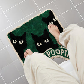Drydiet machine-washable toilet mat is easy to refresh with cold water.