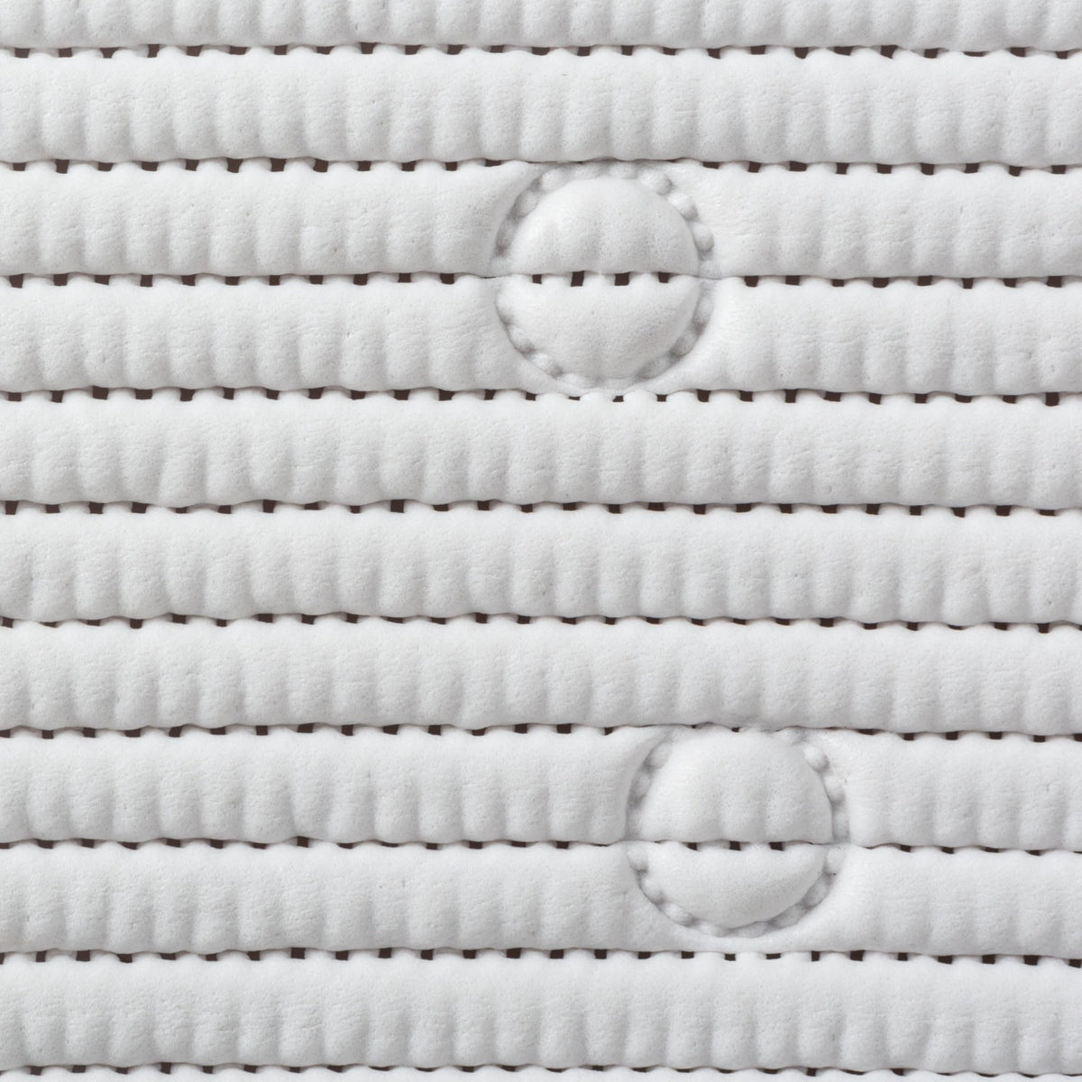 Duck Brand Clorox Cushioned Shower Mat 21x21 inches, white two-pack.