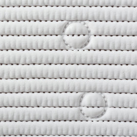 Duck Brand Clorox Cushioned Shower Mat 21x21 inches, white two-pack.