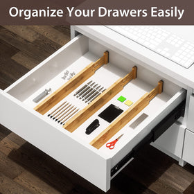 DUCOO multipurpose divider for bedroom, bathroom, and kitchen drawers