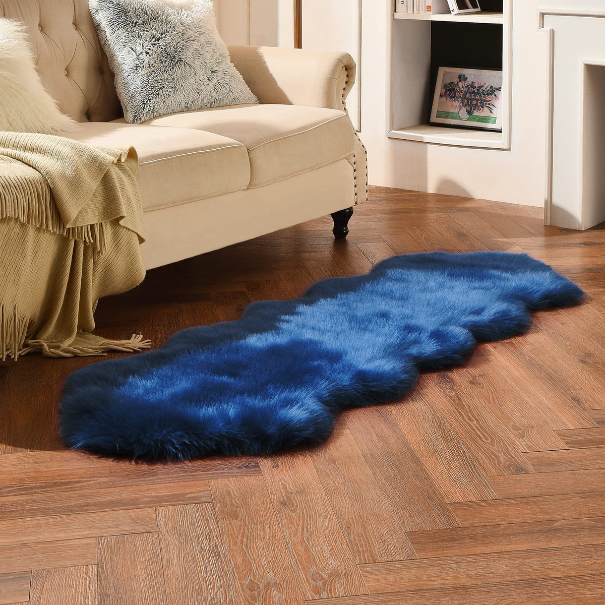 Duduta easy-care rug that cleans with vacuuming or gentle hand washing.
