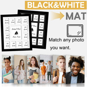 DUENPY black finish frame arrives gift-ready for graduates or students