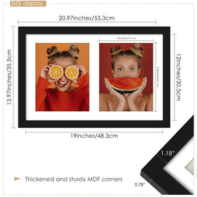 DUENPY engineered wood frame with plexiglass baffle for clear viewing.