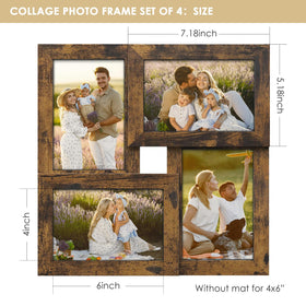 DUENPY 360° rotating back for easy photo swaps and fresh layouts.