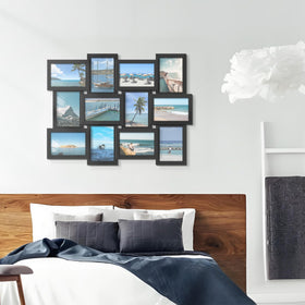 DUENPY 4x6 frames display memories in sequence for easy updates.