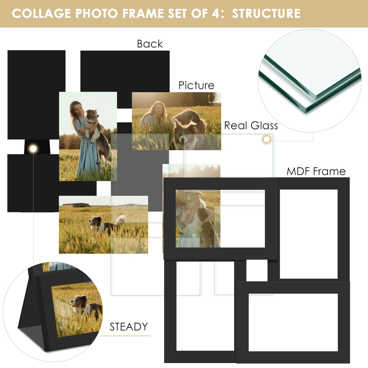 DUENPY wall or tabletop placement for versatile display.