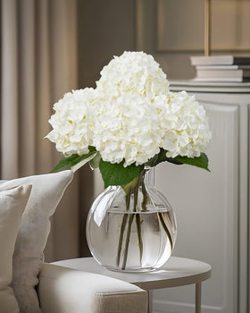 DuHouse hydrangea 20-inch real-touch stems offer versatile DIY arrangements.
