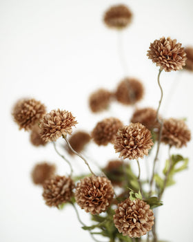 DuHouse mini chrysanthemum heads set features 30 blooms for lush arrangements.