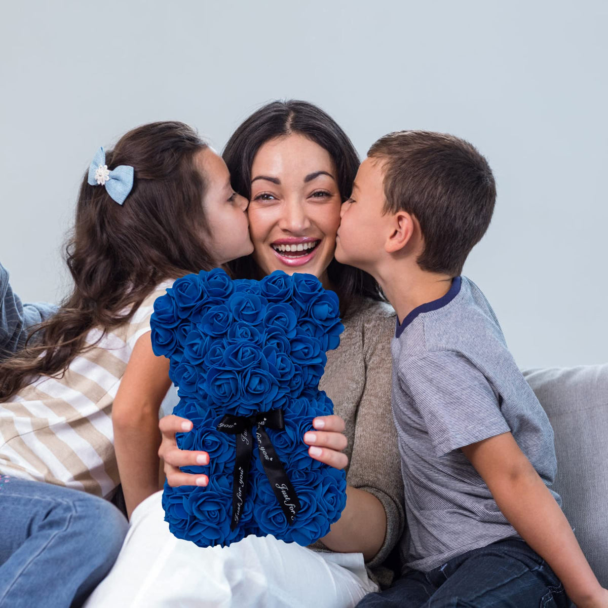 DuHouse Rose Bear presented in a gift-ready display box