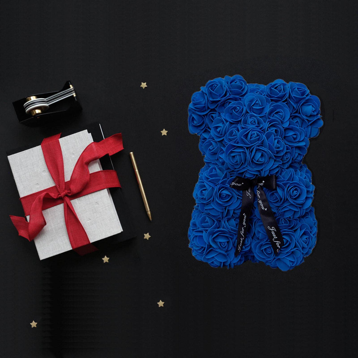 Handmade craftsmanship of DuHouse Rose Bear by skilled artisans