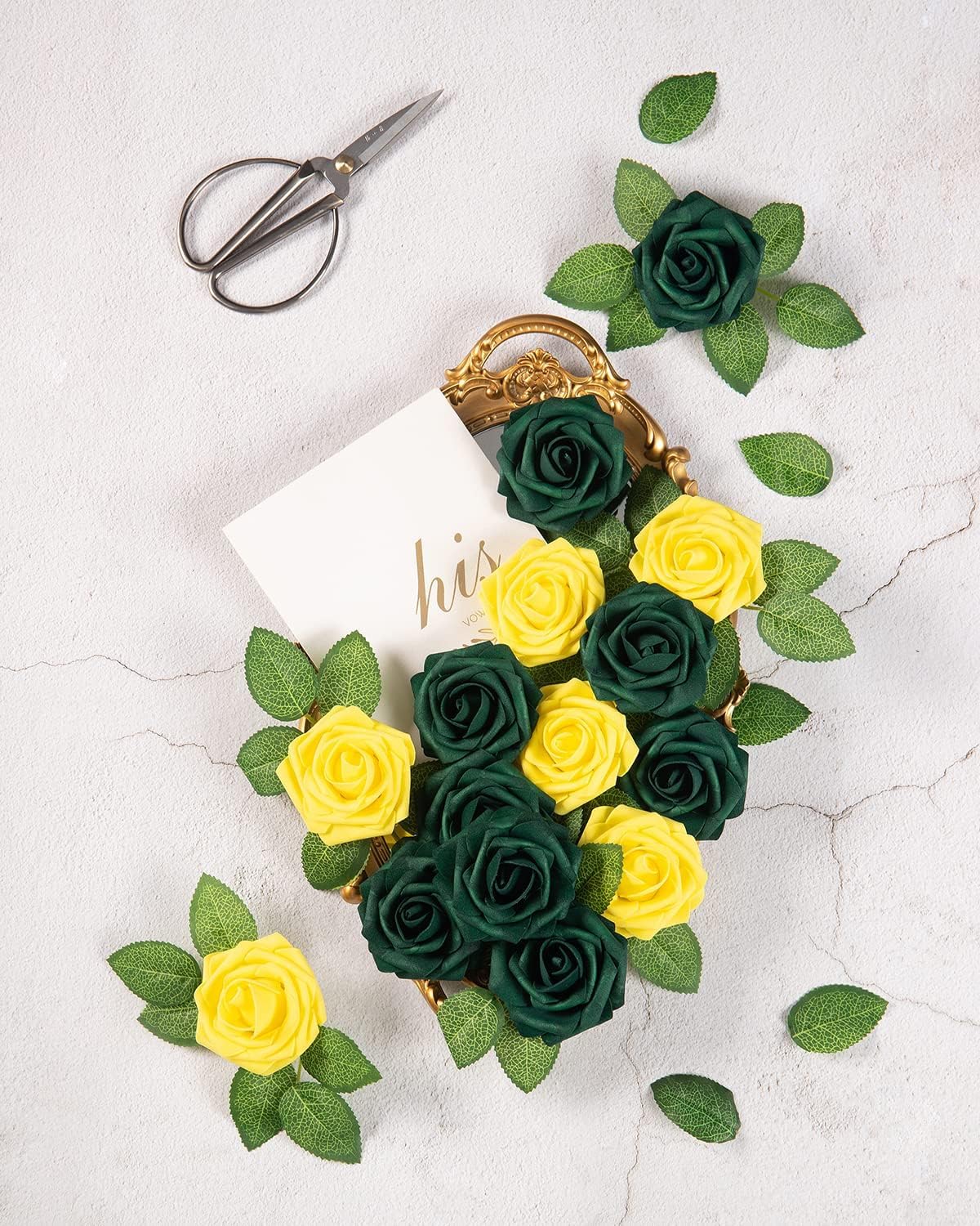 DuHouse roses on 8-inch stems ready for DIY bouquets and centerpieces.
