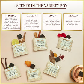 Dukhni bakhoor bricks – mixed scents for varied home ambience