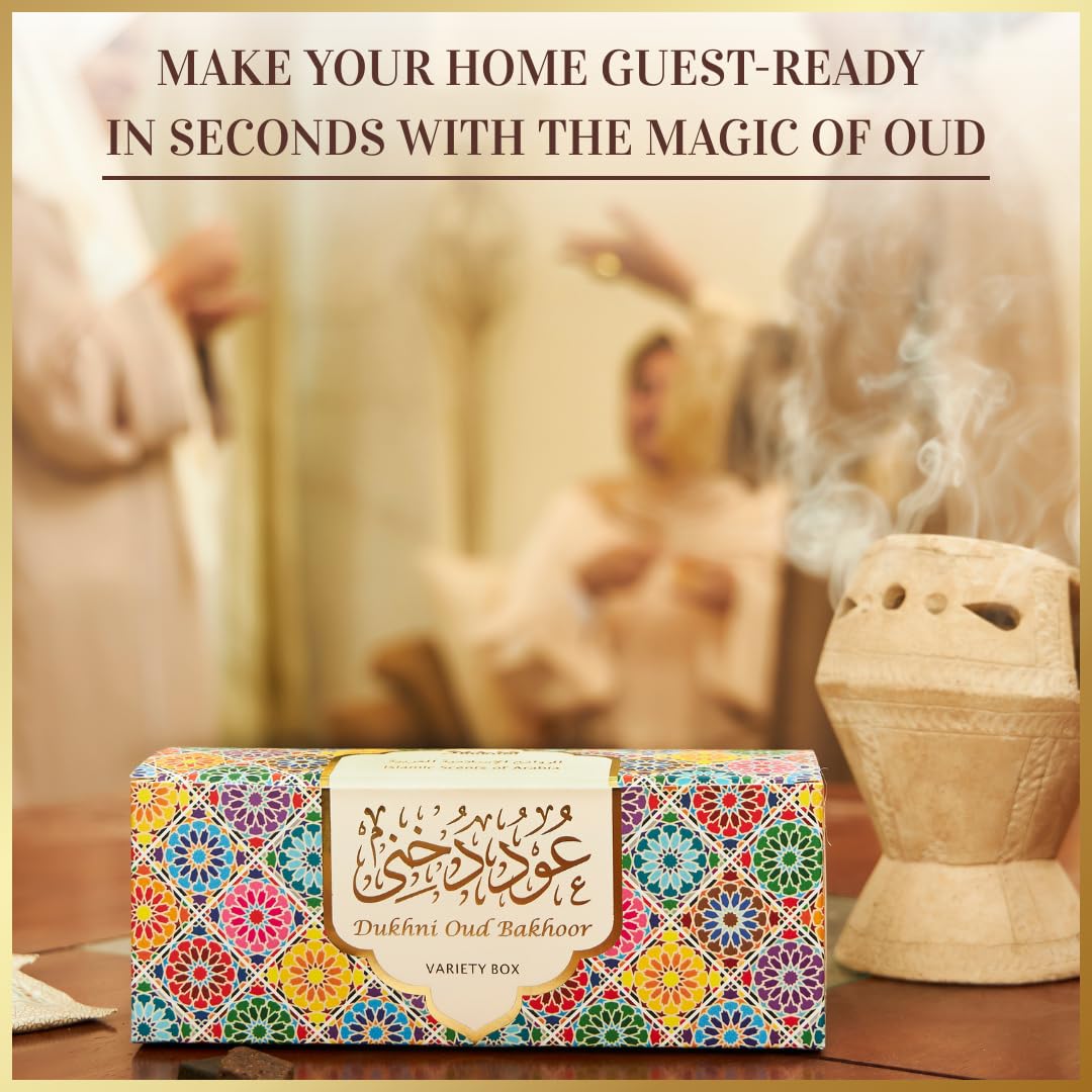 Dukhni heritage image references 1907 origins and incense craft tradition.
