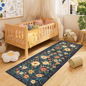DUKINO 2x6 runner rug bedroom offers soft underfoot comfort and low profile.